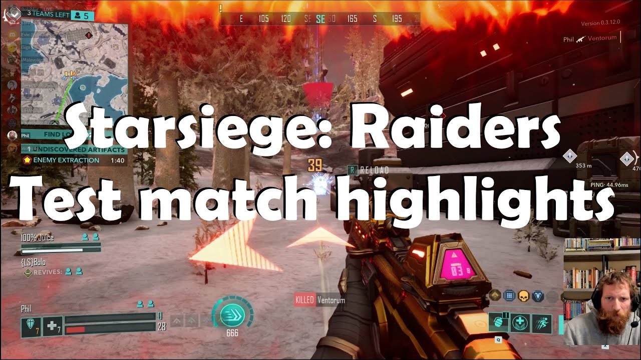 Starsiege: Raiders - Test match highlights