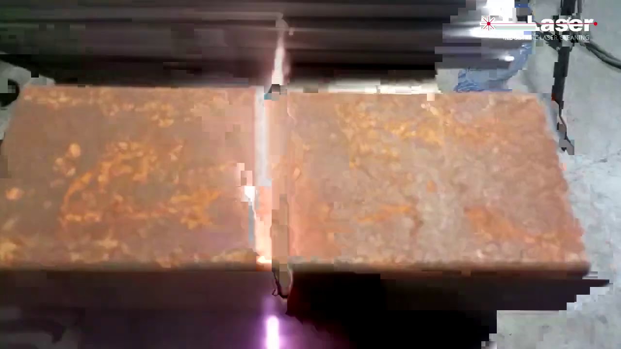 Removing rust with a high-powered laser : r/oddlysatisfying