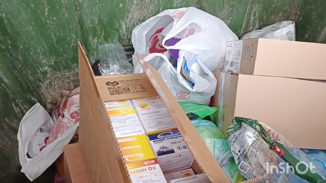 31. Что можно найти на мусорках #dumpsterdiving #обзор #находки #мусор