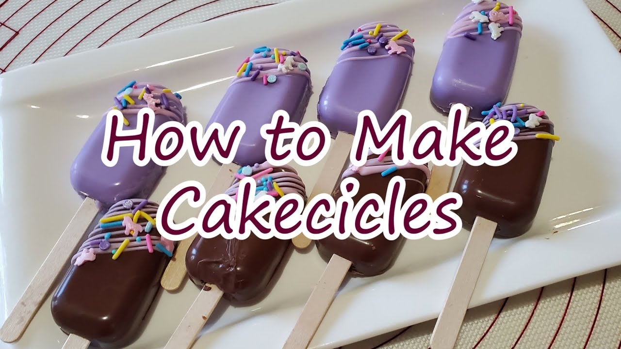 How to make Cakesicles (cake pop popsicles)