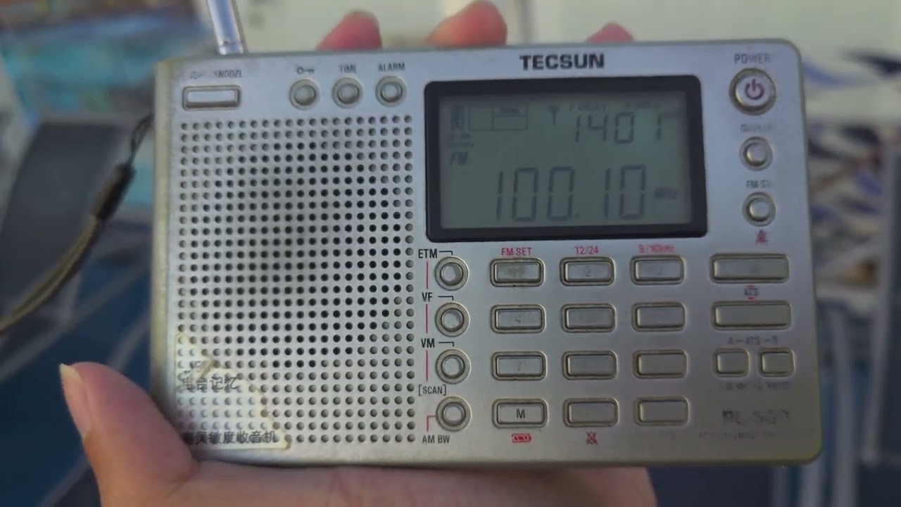 (4K HDR) MY FM 100.1MHz Gunung Raya (Langkawi) received near Phuket Island, Thailand 