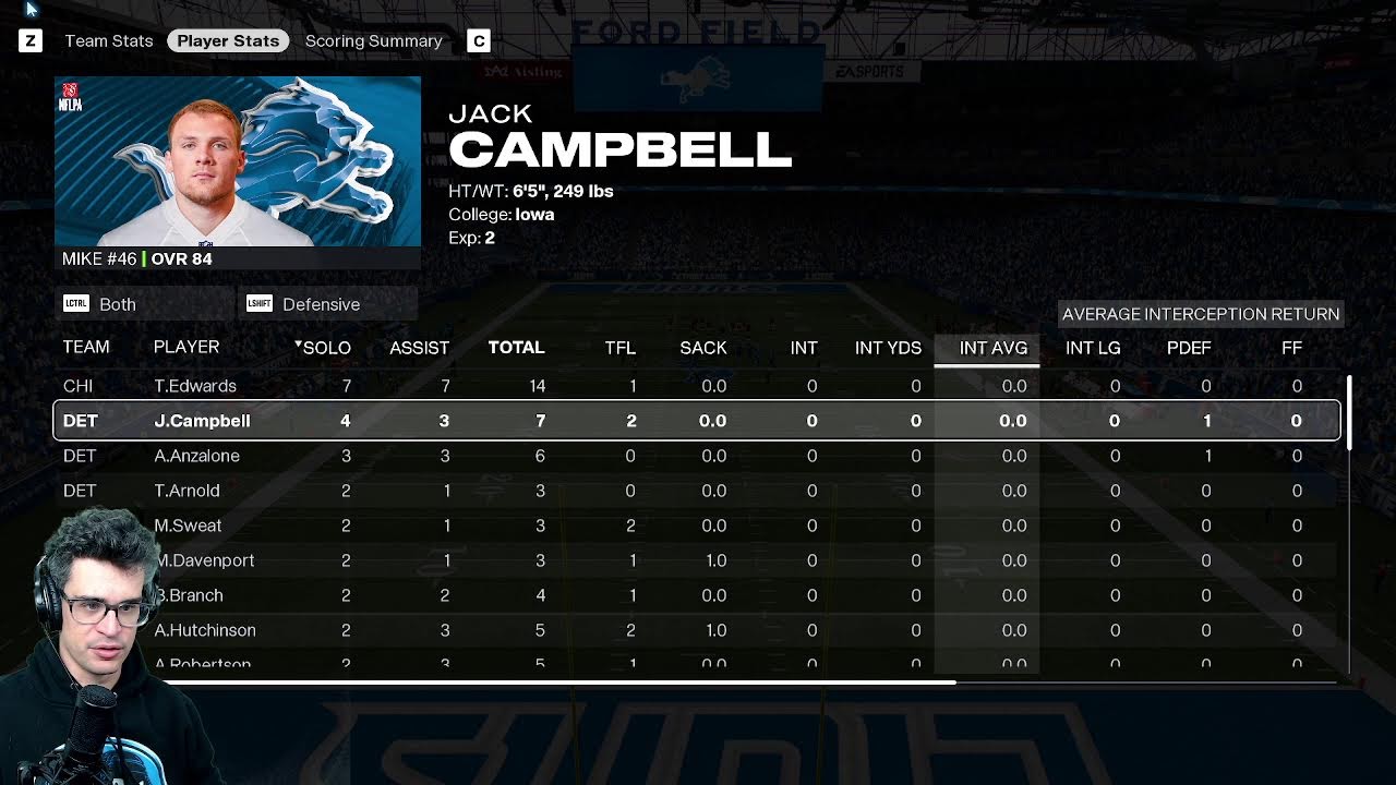 Detroit Lions vs. Chicago Bears preview: Madden 26 simulation