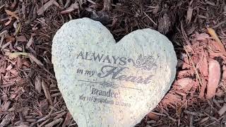 Gifts for You Now Heart-Shaped Personalized Memorial Garden Stone