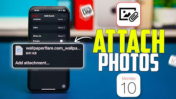 How to Attach Photos to the Calendar Event on iPhone | Add Images to iOS Calendar with Notes & Files