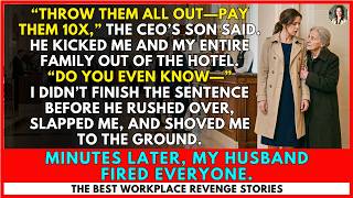 Simple Woman Denied a Room at Her Own Hotel — Minutes Later, Her Billionaire Husband Fired Everyone!