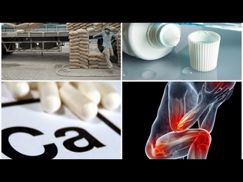 استخدامات الحجر الجيري  المتعدده حتى أنه يدخل في الصناعات الطبية وغيرها وعينات ملموسه للحجر
