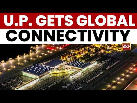 Jewar Airport Inaugration News | Noida Airport News: PM Modi Inaugurates Jewar Airport | CM Yogi