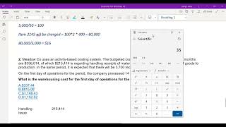 PM Revision Day 6 - ABC  - ACCA Study Hub, Chapter 2 - part 1