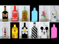 Creative Ideas with Glass Bottles | DIY Decorative Bottles | Home Decor Ideas