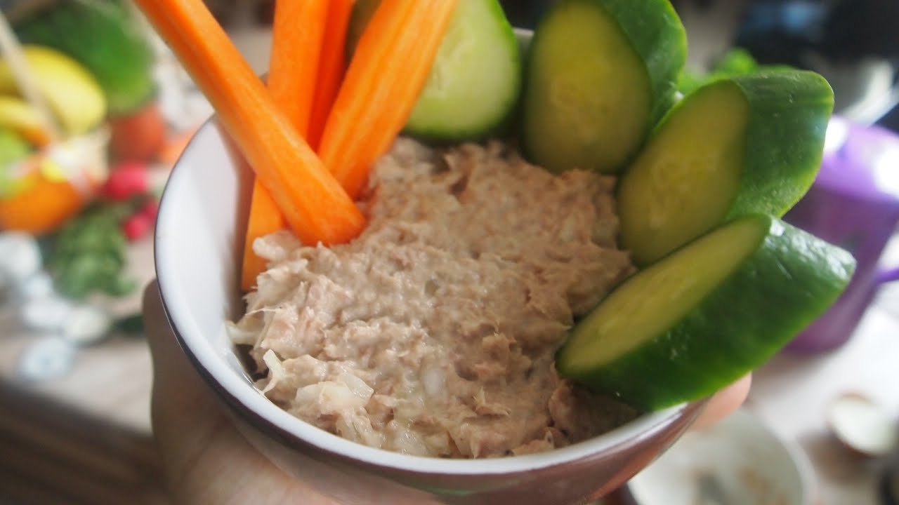 Home Made Tuna Cream! Best Ever! -- (100DTP - Low Calorie Dishes at Home)