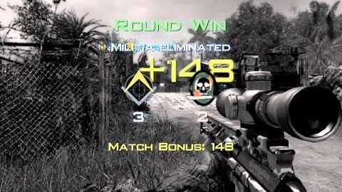 ApEx_Conor - Cross map throwing knife SnD - MW3 Game Clip