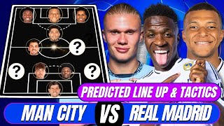 Manchester City vs Real Madrid | UCL Preview, Predictions & Lineups!