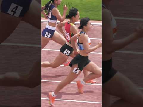 가볍게 예선을 통과하는 권예은 여자육상 고등부 <strong>100m</strong>