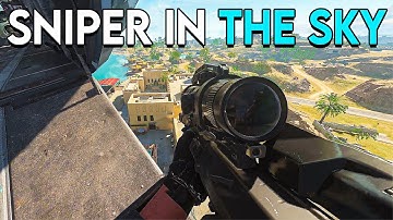 Sniping People From A Helicopter In MW2 Ground War!