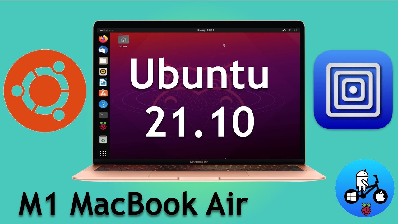 Ubuntu 21.10 Running great on M1 Macbook. UTM Virtual Machine. - YouTube