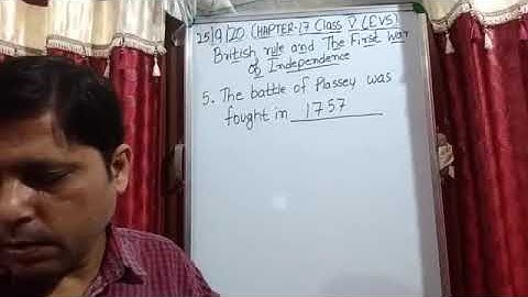 Class V EVS 25- 09- 2020 by Mr Rupesh