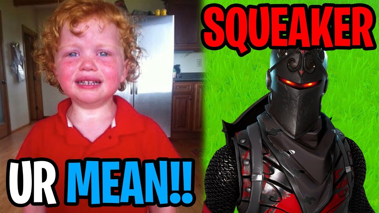 Toxic Black Knight Made Him Cry, So I Gave Him 100,000 V-Bucks... (Fortnite)