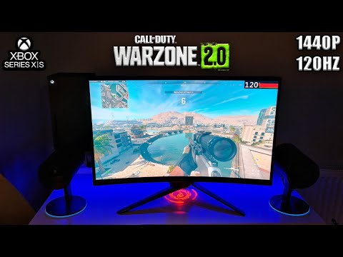 Warzone 2 | Xbox Series X | FPS Test | 120Hz | 120FoV | Battle Royale Quads