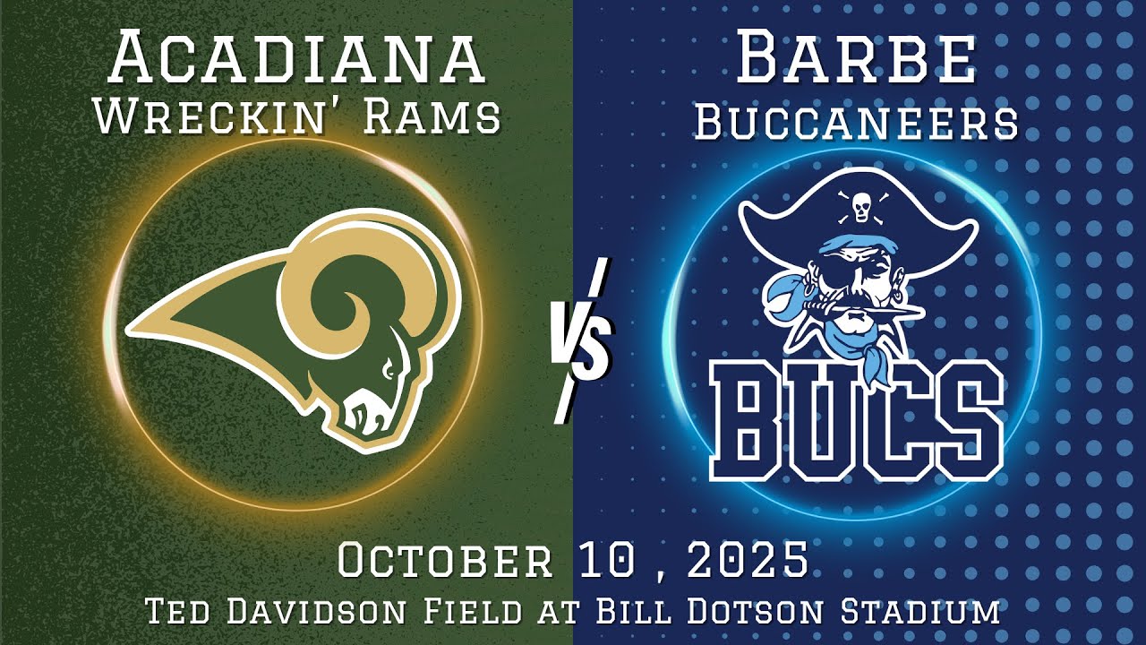 Acadiana Wreckin' Rams vs Barbe Buccaneers