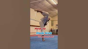 How to hook kick #karate #martialarts #kicks #shotokan #tips