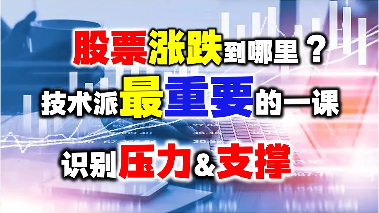 股票涨跌到哪里？技术分析中最重要的一课，一眼识别压力位和支撑位！#主力 #股票 #技术分析#操盘技术 #压力位 #成交量
