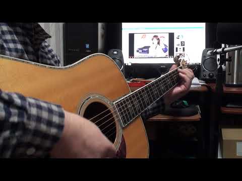 頭文字D  Maybe  Tonight　　佐藤真子　沙雪Ver　　弾き語りCover