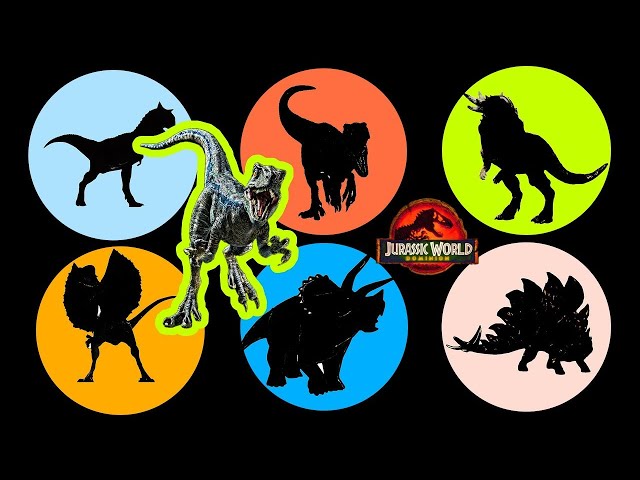 🔴Hunting Found Jurassic World Ev 2:Mosasaurus, T Rex, Velociraptor, Dilophosaurus, I-REX,Stegosaurus class=