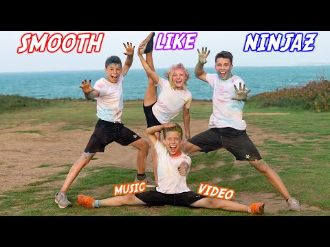 Smooth Like Ninjas! Ninja Kidz Music Video (BTS Parody)