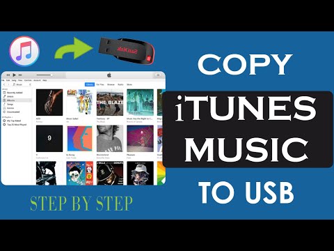 How to copy iTunes Music or Media Library to USB Flash Drive (Pen Drive)- 2022