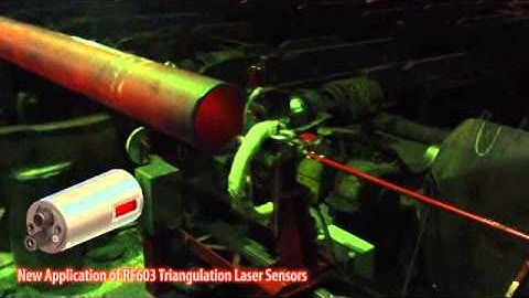 New Application of RF603 Triangulation Laser Sensors