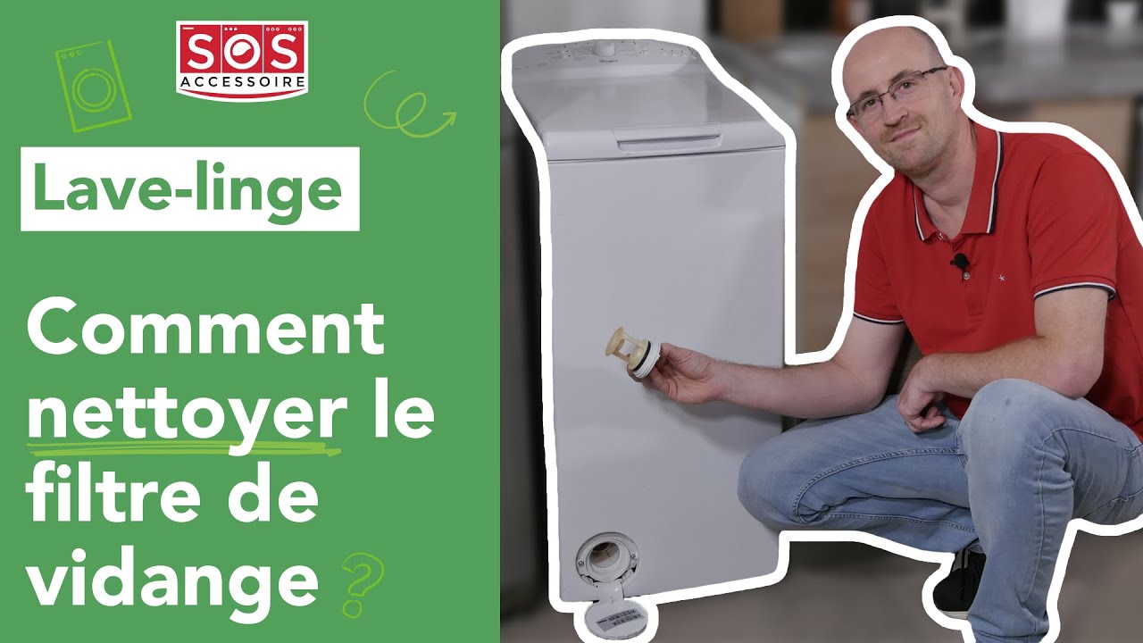 Pourquoi le lave-linge ne vidange pas ? - SOS Accessoire