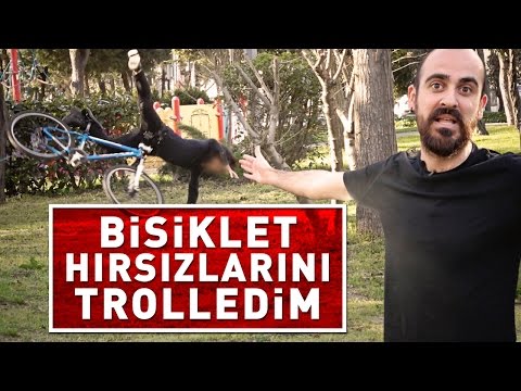 BİSİKLETLE TROLLEDİM !