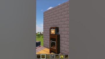 Realistic Grandfather Clock🕰️ in Minecraft || #viral #shorts #minecraft