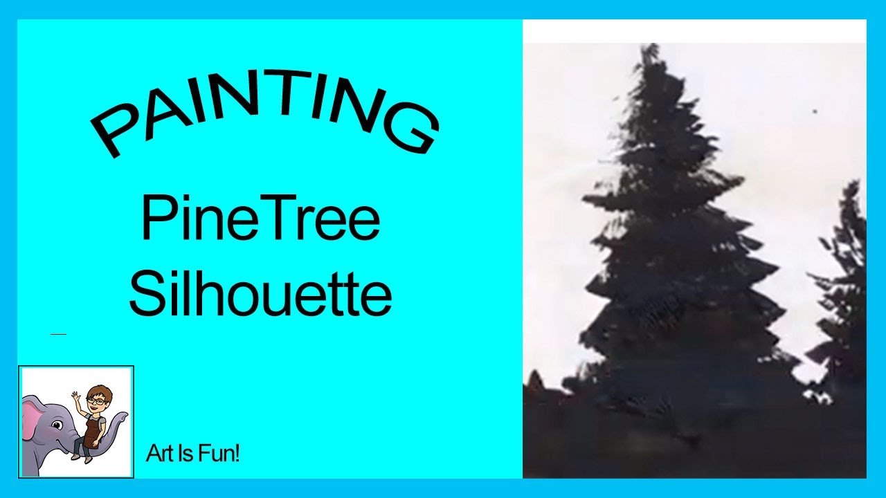 Pine Tree Silhouette