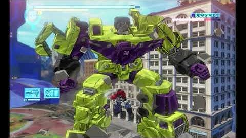 Undefeatable Bot// Transformers Devastation - Challenge mode (Mission 02) Prime difficulty
