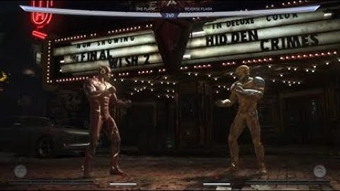 Injustice 2 - Flash Vs Reverse Flash epic fight