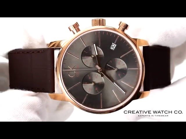 Hands On With The Men's Calvin Klein Watch K2G276G3 - YouTube