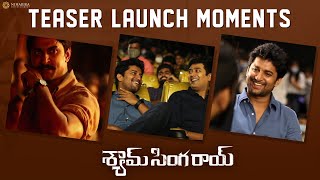 Shyam Singha Roy Teaser Launch Moments | Nani | Sai Pallavi | Krithi Shetty | Rahul Sankrithyan