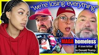 MAGA Now Homeless, Crying, and Blaming TRUMP (kind of)
