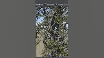 Day 2/10  - Sci-Fi Tree Creation 🌲#Day2 #3D