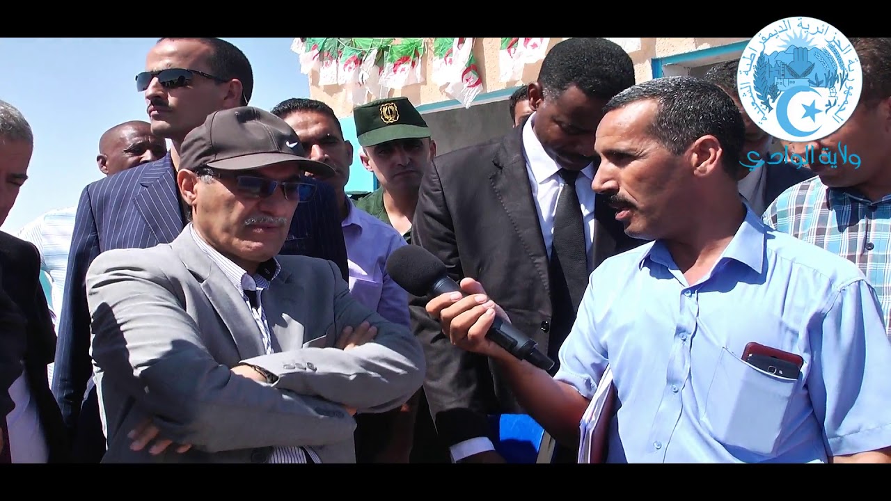 والي ولاية الوادي يقوم بوضع حيز الخدمة بئر مياه صالحة للشرب - حي 01 نوفمبر ببلدية دوار الماء