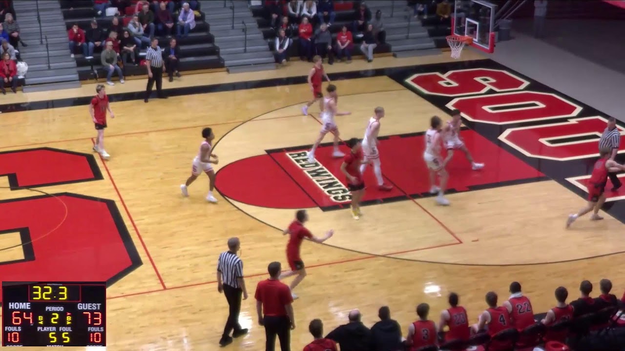 Sheboygan South High School vs Pulaski High School Mens Varsity Basketball