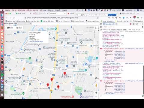 Video demoT9 Google map API - youtube
