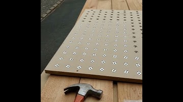 Wasteboard first 100 tnuts installed