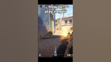 how to negev #cs2 #cs2clips