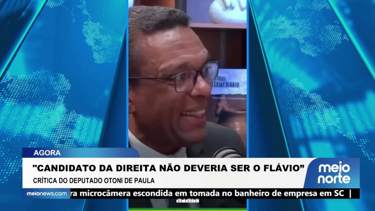 Otoni de Paula volta a criticar escolha de Flávio para candidatura | Agora Brasil
