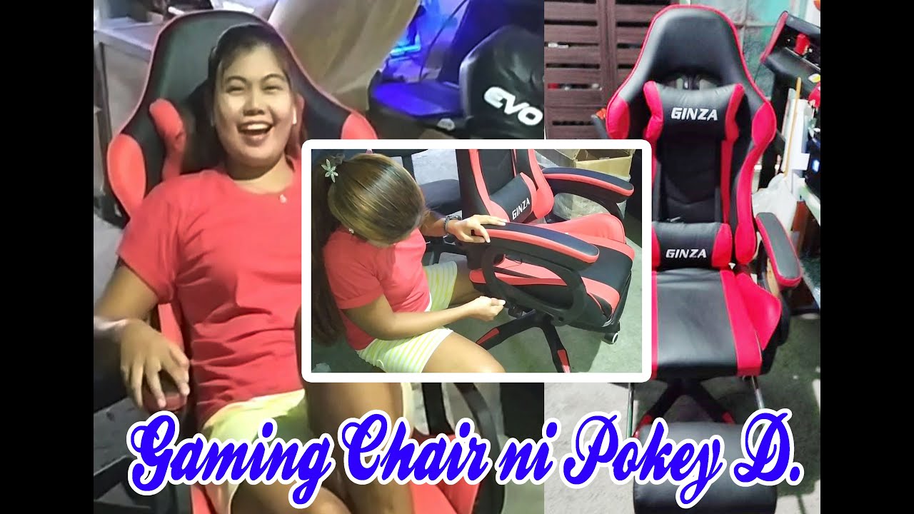GINZA Gaming Chair Out Of the Box YouTube