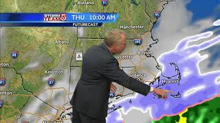 Video: Bitter cold with light snow