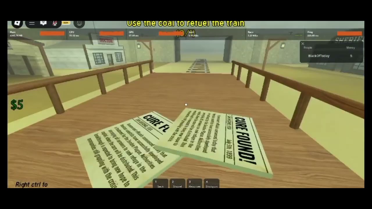 tutorial how to play dead rail like pro player #roblox #deadrails # ...