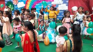 DANCE @ S.R. public sr sec school kota Bam bam bole masti me dole screenshot 4